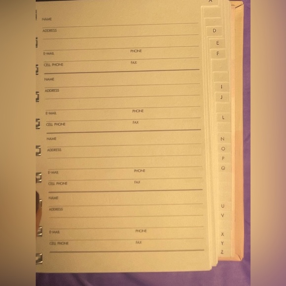 My Little Black Book Address Book by The Girls-Pepper Pot - Picture 4 of 4